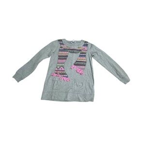Heartstrings Girls Size 12
Novelty Graphic Long Sweatshirt Embellished k216